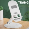 Giá Đỡ Điện Thoại V8 Đế Kim Loại Xoay 360 Độ Đường Kính Đế 10cm Dài 19cm Nặng 146g