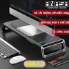 Kệ Để Màn Hình Máy Tính Laptop T1 Cao Cấp Kiểu Dáng Hiện Đại Trang Bị 4 Cổng USB Đèn Led