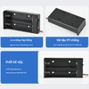Hộp Đựng Pin 18650 Có Nắp 2 Cell – Vỏ Pin 3.7V Có Dây Kết Nối