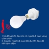 Đui Đèn Cảm Biến Chuyển Động GNV Tự Động Bật Tắt Bằng Gara Vi Sóng Chuyển Động 100W