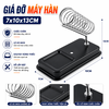 Kệ Hàn Giá Đỡ Mỏ Hàn Chì Chữ Nhật Lò Xo Màu Đen 10x65x128mm