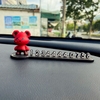 Bảng Số Điện Thoại Gắn Taplo Ô Tô Họa Tiết Gấu Bear Brick