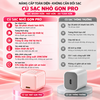 Cáp Sạc Nhanh USB-C + Lightning Cho iPhone 8-14 – Dây Sạc Bọc Dù Cao Cấp, Chống Nóng, Sạc Nhanh, Màu Cam