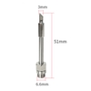 Bút Hàn Thiếc USB Mini Pin Lithium Không Dây 5V 8-15W Cổng Sạc Type-C Màu Bạc Sang Trọng