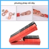 Kẹp Cá Sấu Bình Ắc Quy 12V/24V – Kẹp Điện Câu Bình Xe Ô Tô Xe Máy Lõi Đồng Bọc Cao Su