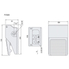 Công Tắc Bàn Đạp Chân Khí Nén FV320 Nặng 650g Kích Thước 12.5cm