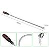 Que Nam Châm 5065 Uốn Cong Đa Hướng Đầu Nam Châm Từ Tính Hút Sắt Nhặt Đinh Vít Ốc Vít Tay Cầm Màu Đen