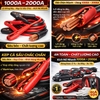 Dây Câu Bình Ô Tô 1000A–2000A – Lõi Đồng Dày, Kẹp Cá Sấu Chắc, Kích Nổ Nhanh