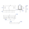 Header XH2.54mm Đực Thẳng