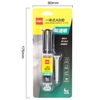 Tip Keo AB Chính Hãng Deli 35 Trong Suốt Dạng Xi Lanh Tiện Lợi 5ml Độ Bám Dính Chắc Chắn