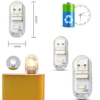 Đèn Led USB 2 Led Chiếu Sáng Làm Đèn Ngủ Đèn Làm Việc Vỏ Trong Siêu Sáng Kích Thước 18x43mm