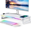 Giá Kệ Màn Hình Máy Tính BT109 Led RGB Nặng 1300G Kích Thước 85x235x500MM