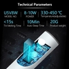 Mỏ Hàn 5V Power Bank Hàn Chì Thiếc Pin Lithium USB Micro 10W 450 Độ C