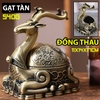 Gạt Tàn Thuốc Lá Decor Đồng Thau Trang Trí 12 Con Giáp 15x20x28CM 800G