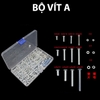 Bộ Ốc Vít Bu Lông M3 M4 M5 M6 Đa Năng Đóng Hộp Tiện Lợi
