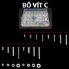 Bộ Ốc Vít Bu Lông M3 M4 M5 M6 Đa Năng Đóng Hộp Tiện Lợi