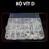 Bộ Ốc Vít Bu Lông M3 M4 M5 M6 Đa Năng Đóng Hộp Tiện Lợi