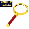 Kính Lúp Vân Gỗ Cầm Tay Đọc Sách Độ Phân Giải Cao 3D Magnifier MD3G