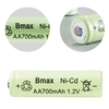 Pin Sạc AA LB 700mah Điện Áp 1.2VDC Kích Thước 14x50MM Trọng Lượng 24G