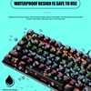 Bàn Phím Cơ Gaming K550 Pro Full Led 7 Chế Độ Màu 87 Phím Blue Switch