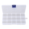 Hộp Nhựa 15 Ngăn Đựng Linh Kiện Đựng Thuốc Trang Sức Nhựa ABS