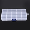 Hộp Nhựa 15 Ngăn Đựng Linh Kiện Đựng Thuốc Trang Sức Nhựa ABS