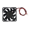 Quạt Tản Nhiệt 5V 12VDC 2 Dây Đỏ Đen Chất Liệu Nhựa ABS Màu Đen