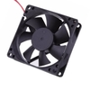 Quạt Tản Nhiệt 24V 0.12A 8x8x2cm - Hàng Cũ Loại Cáp 3 Dây