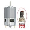 Động Cơ 775 150W 12-24VDC 22000V/P