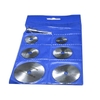 Bộ Đĩa Cắt 7 Món Gồm 06 Lưỡi Cắt và 01 Trục Cắt 3.2mm