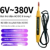 Bút Thử Điện 8 in 1 - Kiểm Tra Điện Áp AC DC 6V-380V - Bút Test Điện Đa Năng