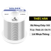 Thiếc Trắng W21 Flux 2.2 Tỉ Lệ SN25-Pb75 Lõi Nhựa Thông Nhiệt Độ Nóng Chảy 183-350 Độ C