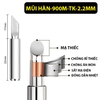 Đầu Mũi Hàn XP Đồng Mạ Bạc 900M Lỗ Trong 4MM