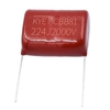 Tụ Đỏ CBB81 2000V 223J 0.022uF 224J 2KV- Sửa Chữa Vợt Muỗi Điện