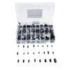 Bộ 24 Loại Tụ Hóa Gồm 480 Chiếc Trong Hộp Nhựa Từ 0.1uF đến 1000uF