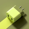 Củ Sạc Nhanh Điện C706 Thoại 5V 2A 2 Cổng USB 10W Đa Màu Sơn Nhám Đẹp
