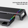 Kệ Để Màn Hình Máy Tính Laptop T1 Cao Cấp Kiểu Dáng Hiện Đại Trang Bị 4 Cổng USB Đèn Led