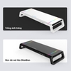 Kệ Để Màn Hình Máy Tính Laptop T1 Cao Cấp Kiểu Dáng Hiện Đại Trang Bị 4 Cổng USB Đèn Led