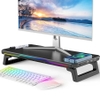 Giá Kệ Màn Hình Máy Tính BT109 Led RGB Nặng 1300G Kích Thước 85x235x500MM