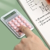 Máy Tính Bỏ Túi Mini Thiết Kế Trong Suốt Lộ Mạch Độc Đáo - Màu sắc ngẫu nhiên
