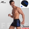 QT443  - [FORM NHỎ] Quần bơi đùi đơn giản tặng kèm nón bơi