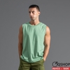 Áo tanktop nam màu trơn thun cotton thấm hút mồ hôi tốt AB452