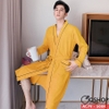 Áo choàng tắm nam thun cotton cao cấp AC79