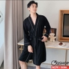Áo choàng tắm nam thun cotton cao cấp AC79