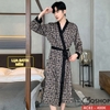 Áo choàng tắm nam lụa satin mềm thời trang AC82