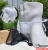 Quần lót tam giác nam thun lưới cá lỗ to gợi cảm thoáng mát QB0347