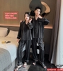 [Sale tại web 20%] Bộ đồ ngủ pijama nữ lụa luxury cao cấp quần dài tay dài sang trọng QM0006