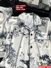 [Sale tại web 30%] Bộ đồ ngủ pijama cặp đôi lụa luxury cao cấp quần ngắn tay ngắn sang trọng QM0019