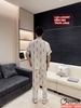 Bộ đồ ngủ Pijama nam lụa luxury mềm mịn sang trọng tay ngắn quần dài QM0031