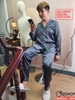 Bộ đồ ngủ Pijama nam lụa luxury mềm mịn sang trọng tay dài quần dài QM0035